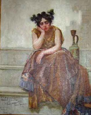 Figura femenina, Juan Luna